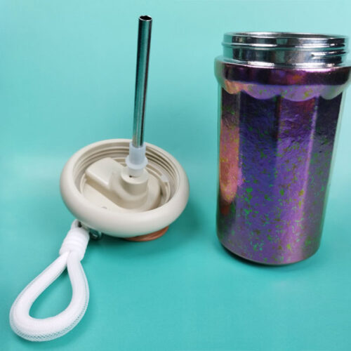 純鈦吸管保溫杯（青春時(shí)尚款） – BWB004